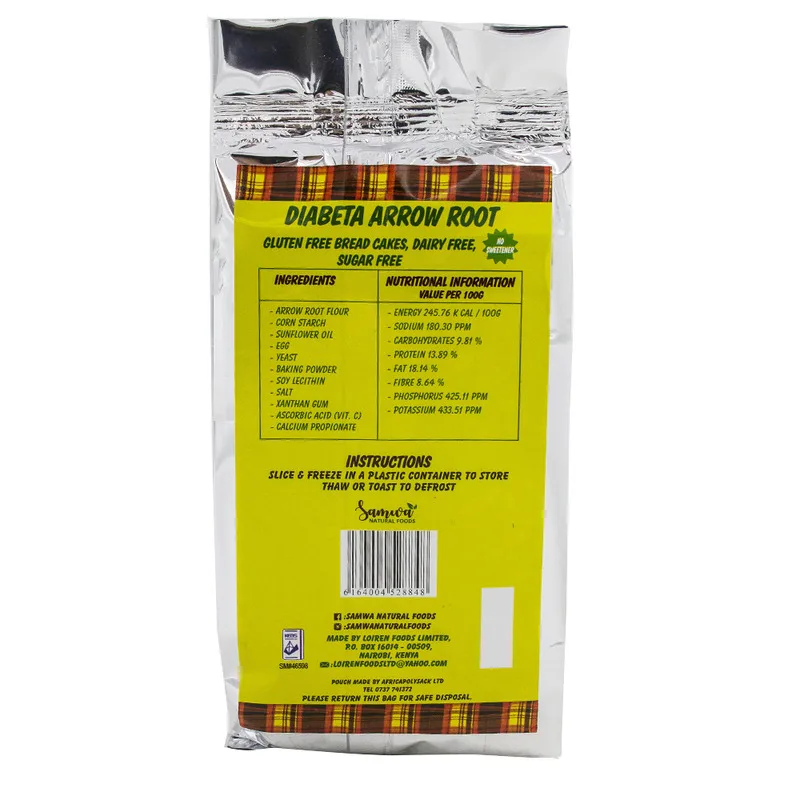 Gluten Free Diabeta Arrow Root Bread thumbnail 2